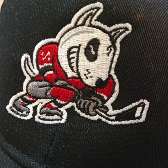 Snapback Niagara Ice Dogs Black OHL Hockey Hat - Picture 3 of 3